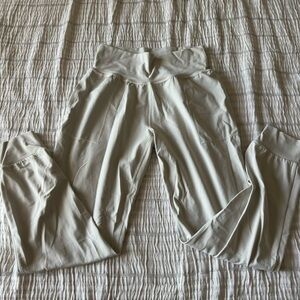 Athleta Light Gray Jogger Pants